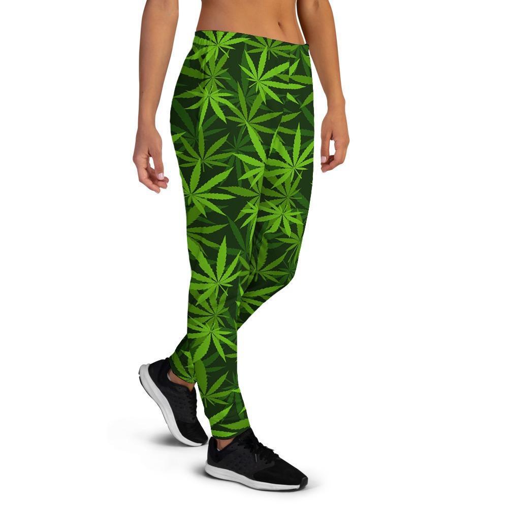 Reggae Leaf Rasta Women's Joggers-grizzshop