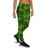 Reggae Leaf Rasta Women's Joggers-grizzshop