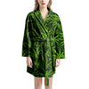 Reggae Leaf Rasta Women's Robe-grizzshop