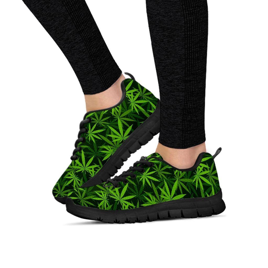 Reggae Leaf Rasta Women's Sneakers-grizzshop