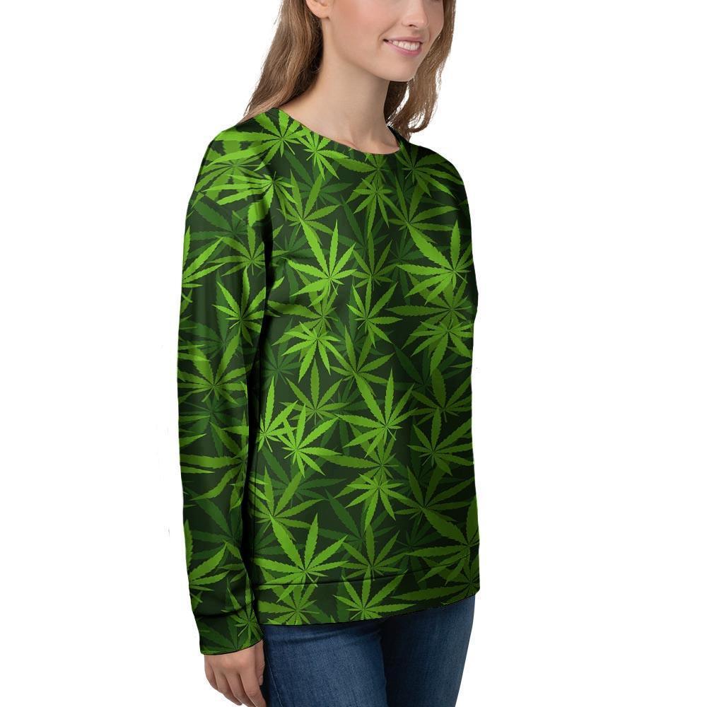 Reggae Leaf Rasta Women's Sweatshirt-grizzshop