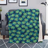 Reggae Leaf Tropical Blanket-grizzshop