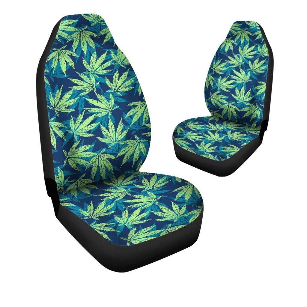 Reggae Leaf Tropical Car Seat Covers-grizzshop