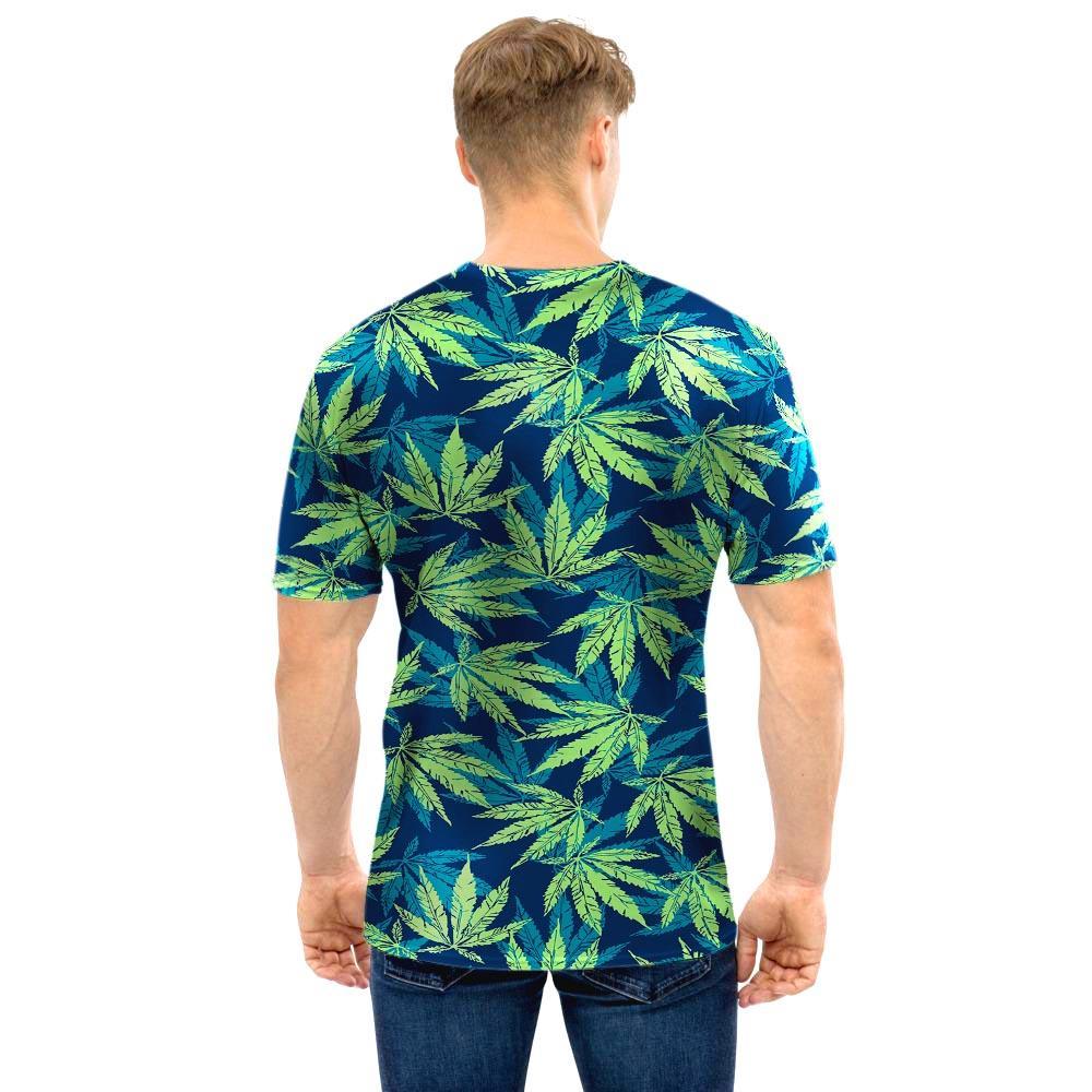 Reggae Leaf Tropical Men T Shirt-grizzshop