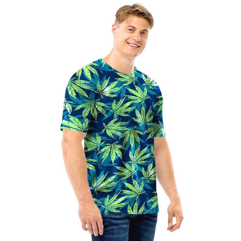 Reggae Leaf Tropical Men T Shirt-grizzshop