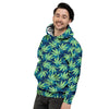 Reggae Leaf Tropical Men's Hoodie-grizzshop