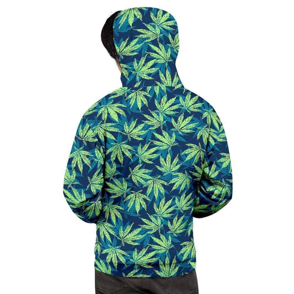 Reggae Leaf Tropical Men's Hoodie-grizzshop