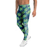 Reggae Leaf Tropical Men's Leggings-grizzshop