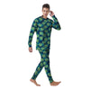 Reggae Leaf Tropical Men's Pajamas-grizzshop