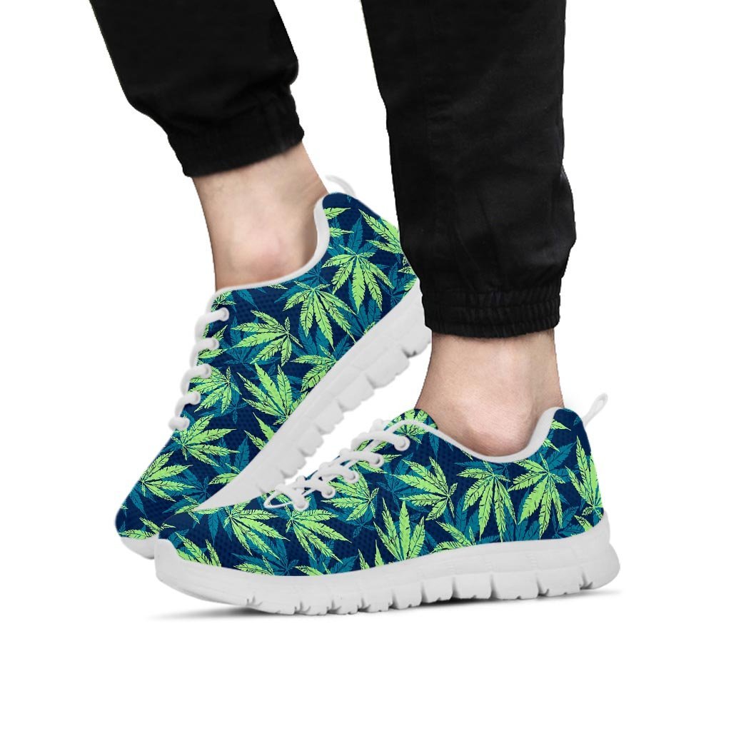 Reggae Leaf Tropical Men's Sneakers-grizzshop