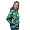 Reggae Leaf Tropical Women's Hoodie-grizzshop