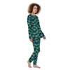 Reggae Leaf Tropical Women's Pajamas-grizzshop