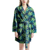 Reggae Leaf Tropical Women's Robe-grizzshop