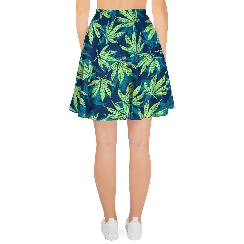 Reggae Leaf Tropical Women's Skirt-grizzshop