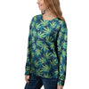 Reggae Leaf Tropical Women's Sweatshirt-grizzshop