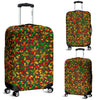 Reggae Rasta Pattern Print Luggage Cover Protector-grizzshop