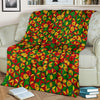 Reggae Rasta Print Pattern Blanket-grizzshop