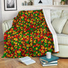 Reggae Rasta Print Pattern Blanket-grizzshop