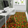 Reggae Rasta Print Pattern Floor Mat-grizzshop