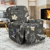 Reindeer Pattern Print Recliner Cover-grizzshop