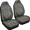 Reindeer Pattern Print Universal Fit Car Seat Cover-grizzshop