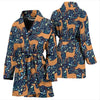 Load image into Gallery viewer, Reindeer Pattern Print Women Long Robe-grizzshop
