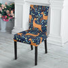 Reindeer Print Pattern Chair Cover-grizzshop