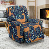 Reindeer Print Pattern Recliner Cover-grizzshop