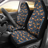 Reindeer Print Pattern Universal Fit Car Seat Cover-grizzshop