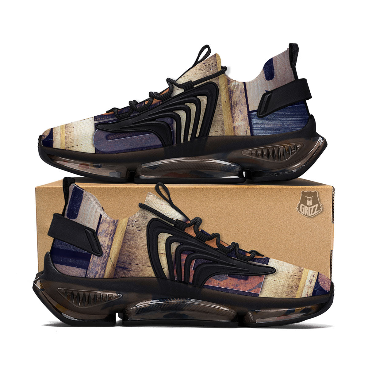 Religious Jesus Words Print Black Gym Shoes-grizzshop