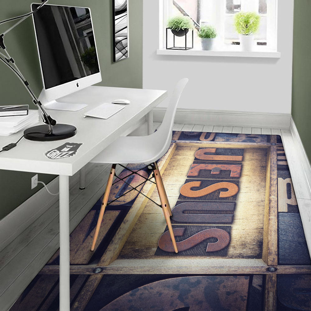 Religious Jesus Words Print Floor Mat-grizzshop