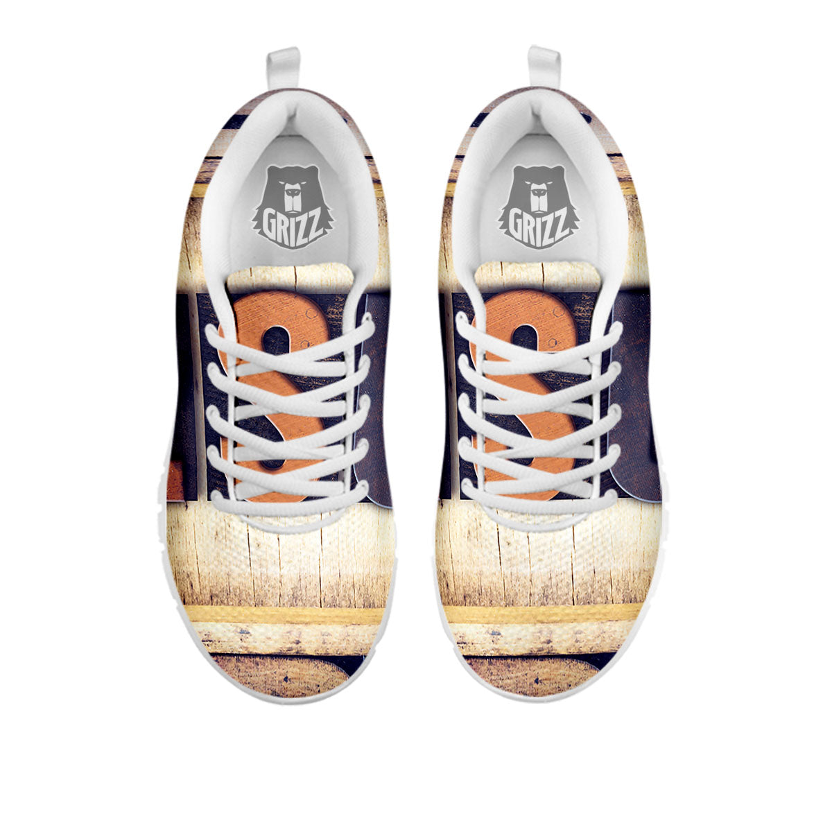Religious Jesus Words Print White Sneaker-grizzshop