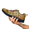 Religious Of God Word Print Black Sneaker-grizzshop