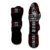 Religious Words Christian Cross Print Muay Thai Shin Guards-grizzshop