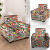 Retro Hippie Armchair Cover-grizzshop