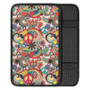 Retro Hippie Car Console Cover-grizzshop