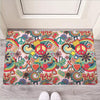 Retro Hippie Door Mat-grizzshop