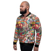 Retro Hippie Men's Bomber Jacket-grizzshop