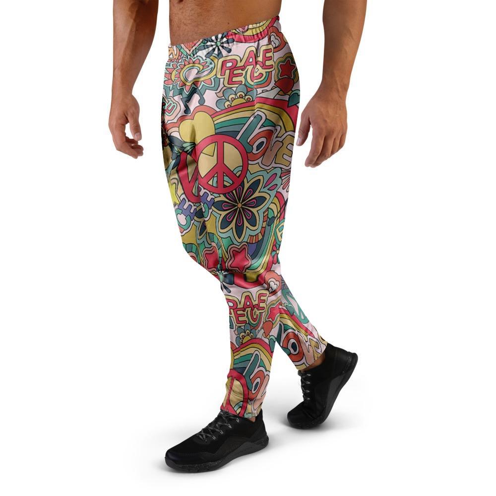 Retro Hippie Men's Joggers-grizzshop