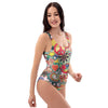 Retro Hippie One Piece Swimsuite-grizzshop