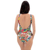 Retro Hippie One Piece Swimsuite-grizzshop