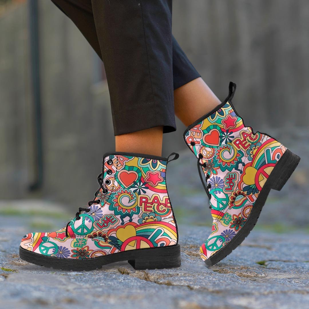 Retro Hippie Women's Boots-grizzshop