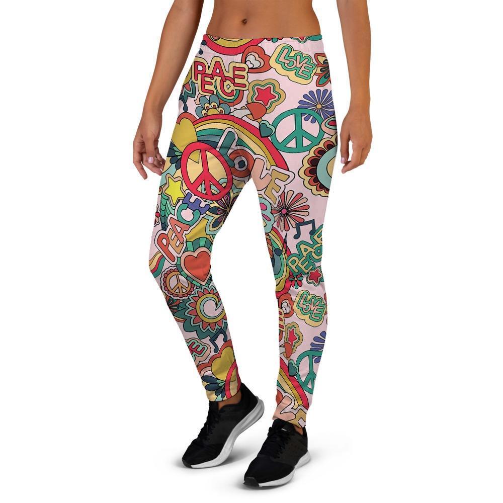 Retro Hippie Women's Joggers-grizzshop