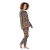 Retro Hippie Women's Pajamas-grizzshop