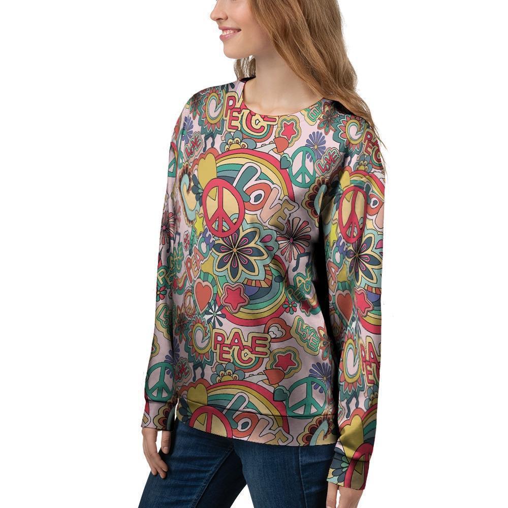 Retro Hippie Women's Sweatshirt-grizzshop