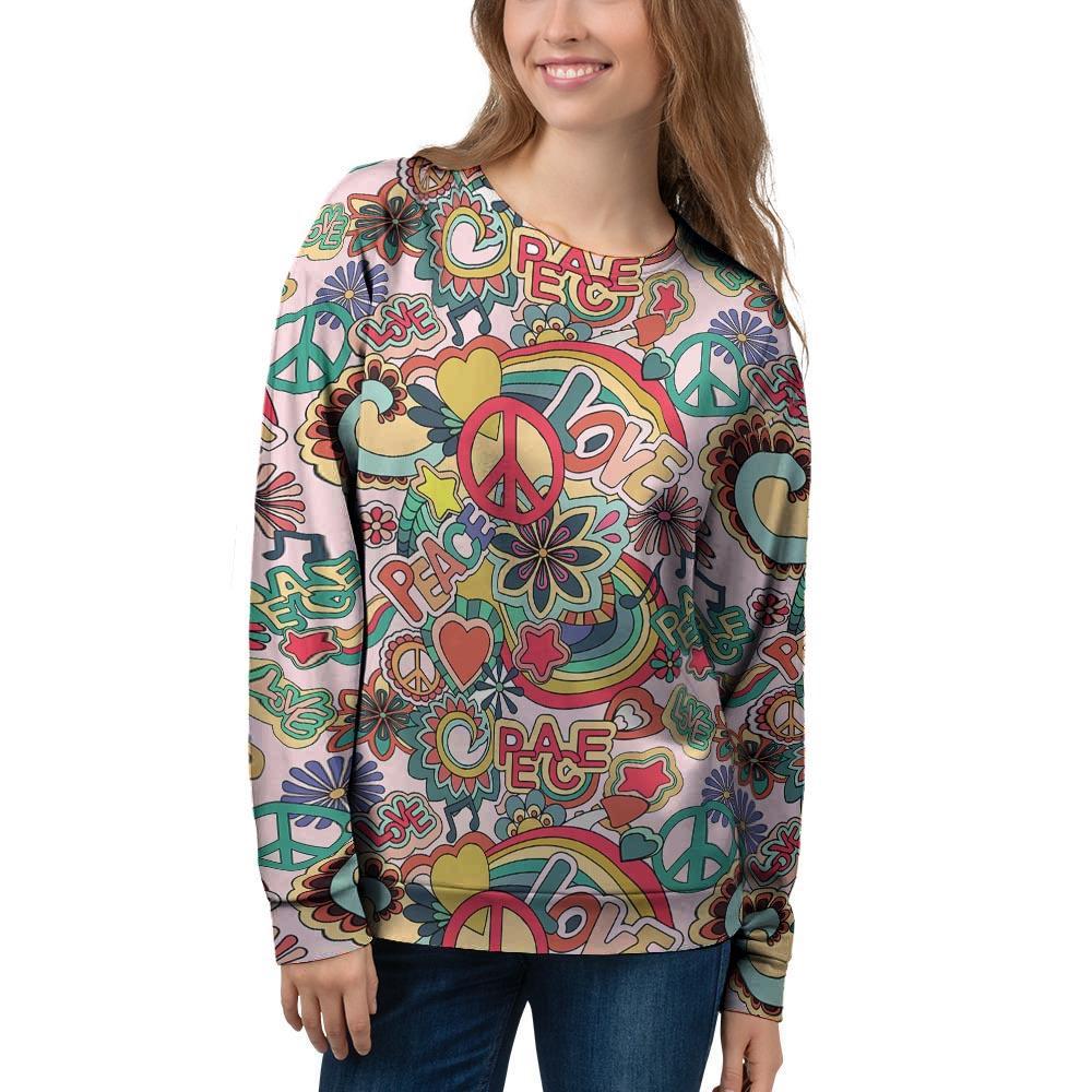 Retro Hippie Women's Sweatshirt-grizzshop