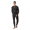 Retro Video Game Controller Print Pattern Men's Pajamas-grizzshop