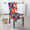 Ride Bicycle Pattern Print Chair Cover-grizzshop