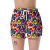 Ride Bicycle Pattern Print Women's Shorts-grizzshop