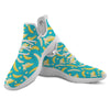 Ripe Banana Print Pattern White Athletic Shoes-grizzshop